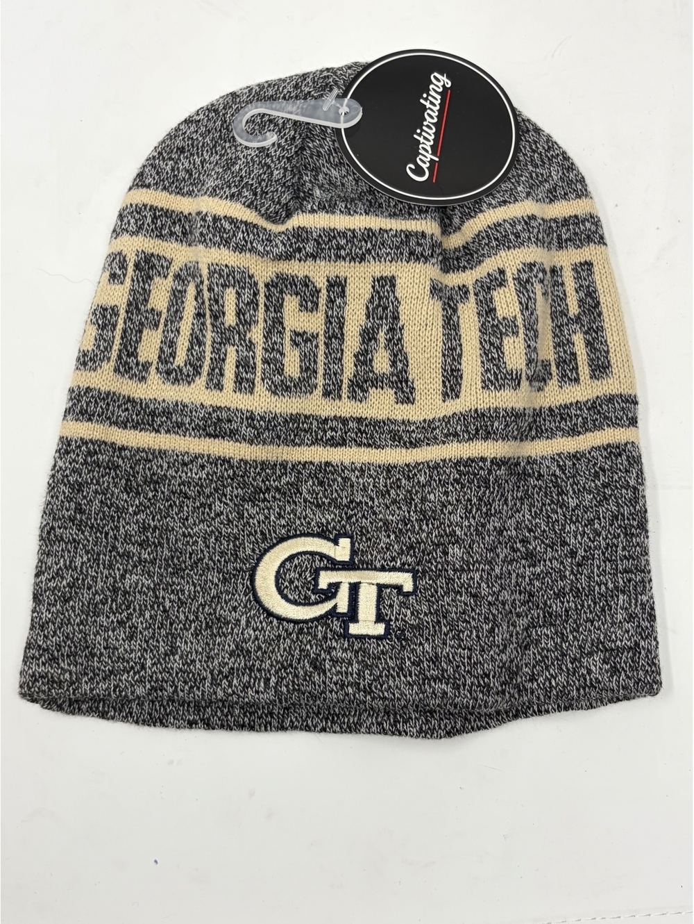 Georgia Tech Jackets Knit Beanie Hat